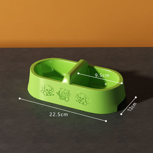 Shantou Lincun cat bowl and dog bowl Internet celebrity anti-knock cat rice bowl automatic drinking water bowl dog food bowl double food bowl cat medium double bowl sky blue suitable for 5 to 5