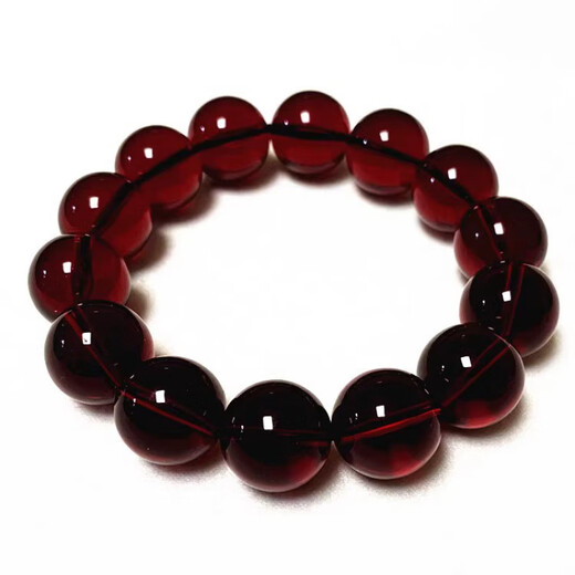 Blood Amber Bracelet Natural Burmese Amber Bracelet for Men and Women Small Blood Amber Bracelet 16MM*14 Medium Wrist Men (With Certificate