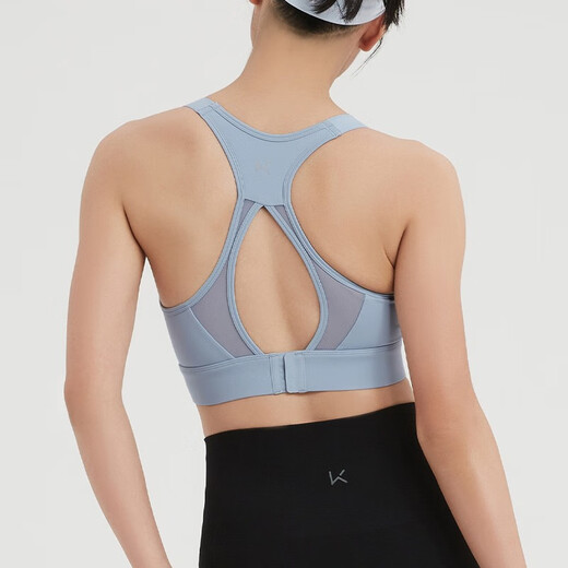 Halten Sie Yoga Sports Unterwäsche Running Weste Frauen mit hoher Intensität schocksicherer Rückenbra Back Schnalle einstellbare 12392 Sauerstofflila XL