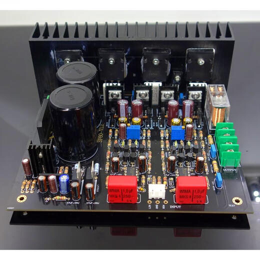 M4 Imitation British Thurton SF60 Kit Fever Grade Verstärker -Verstärker Beautiful Voice Classic Super LM3886 TDA7293 Fertiger Board + Kondensator + Wärmeissipation Toshiba