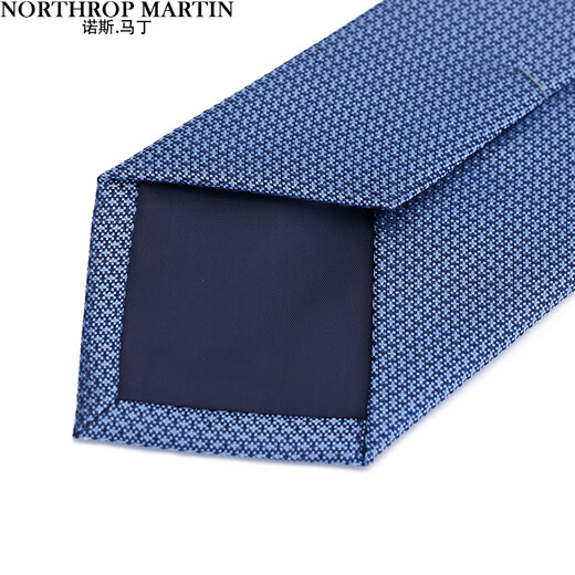 
North Martin high-end silk tie men's business suit shirt gray light blue hand-made mulberry silk wedding groom gift light blue