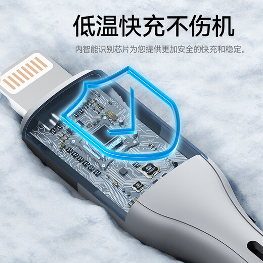 Jingdong-made data cable three-in-one Apple Type-c Android mobile phone charging cable one to three heads suitable for Apple iphone16 Xiaomi Huawei Honor Samsung vivo car multi-purpose
