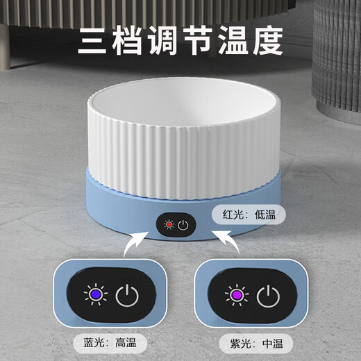洽苒德国猫咪恒温水碗陶瓷饮水机宠物保温加热碗酸奶机喝水猫碗狗粮碗 三档恒温垫+【750ml】黑色陶瓷碗