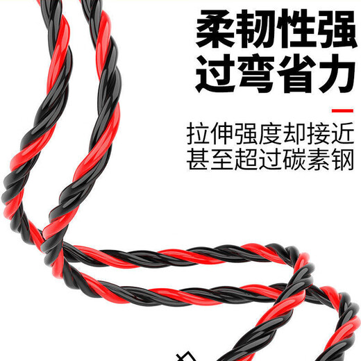 Cast solid wire threader electrician artifact steel wire universal network cable wire fiber optic cable tube concealed pipe threader 20 meters