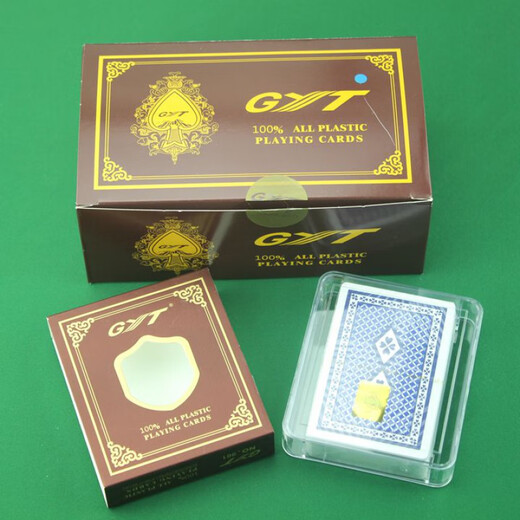 Huiqilu Dezhou Plastique Player Playing Gyt Gyt Double face lavable Fracable Pvc Soha Bridge épaissis épaissifié 688 CARTE NARCHE