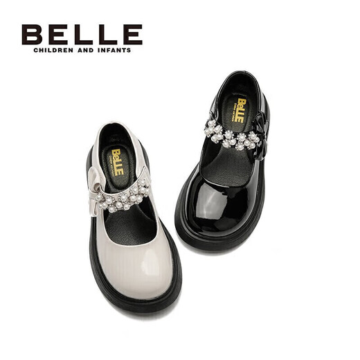 Zapatos de cuero para niñas de Belle's Children Shoes Shops String and Autumn Rendenci