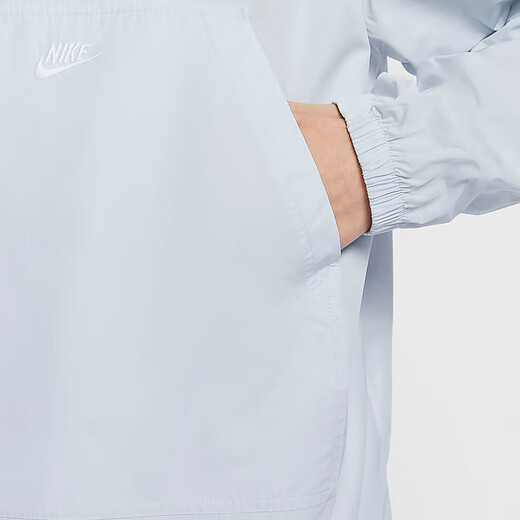 Nike Nike Herren Sommer Neue Sportarten und lässige, komfortable lockere leichte Jacke FN3893 Hellblau FN3893-043 L