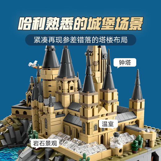 Строительный квартал LEGO Ассамблея Гарри Поттер 76419 Хогвартс Касл и сад мальчиков Девочки для девочек подарки на день рождения