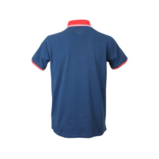 TRUSSARDI JEANS Luxury Men's Blue Cotton Slim Short Sleeve POLO Shirt 52T00212 1T001678 U280 L size