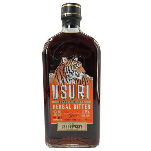 USURI俄罗斯巴里赞姆虎头酒配制酒町酒强町酒草町酒蜜町酒 500mL 1瓶 单瓶装 强町
