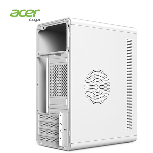 EMACHINES宏碁acer U200提手机箱商务办公简约便携台式机手提迷你桌面电脑小机箱matx主板USB3.0品牌加厚 U200白标准款（M-ATX主板/ATX电源位）