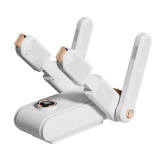 OIRIE German quality shoe dryer, shoe drying artifact, sterilization, deodorization, home outdoor smart constant temperature shoe dryer, shoe dryer, wet and dry shoe dryer, two pairs of shoes, constant temperature baking, retractable + rose salt