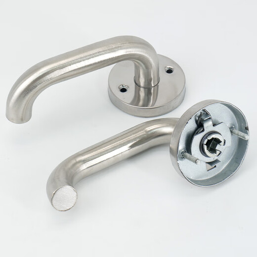 Bingyu stainless steel round tube fire door handle fire door handle escape door lock handle fire lock handle fire lock handle BH-580