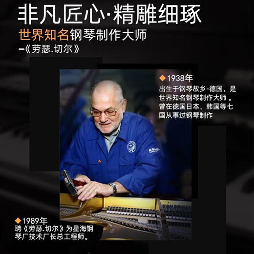 星海立式钢琴德国进口配件 智能静音钢琴 初学考级演奏通用钢琴 XU-118FA黑色【人气热销】