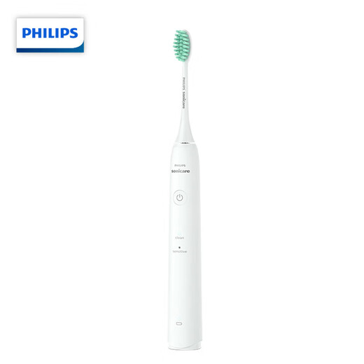 飞利浦（PHILIPS）电动牙刷S1成人情侣 入门款2种模式洁齿护龈净力刷 生日礼物送男女友 冰川白HX2431