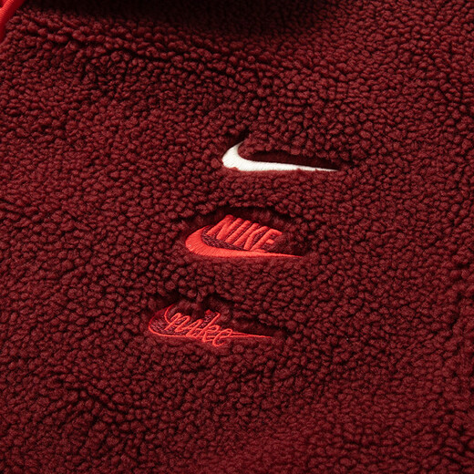 耐克（NIKE）秋冬季新款Jordan 男子摇粒绒外套运动休闲加绒立领防风保暖夹克 FZ6194-677-非AJ系列 L