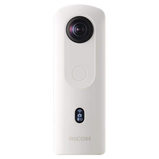 Ricoh (RICOH) ThetaSC24K 360-degree panoramic camera spherical VR house viewing enthusiast selfie portrait 4K video blue high-speed Wi-Fi transmission Bluetooth selfie button face detection night mode 4K shake correction 14GB memory