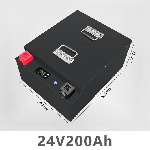 Blue reverse truck parking air conditioner start-up type 24V200ah power-free full-capacity lithium iron phosphate battery 24V150AH