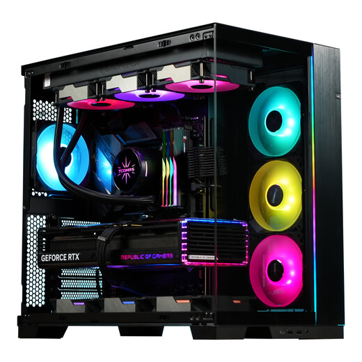 Colorful RTX5060/RTX5050 independent graphics + Intel i7 14700/i7 13700/i7 12700KF computer game console high-end e-sports design live broadcast desktop machine configuration four | i5 14400F + RTX3060