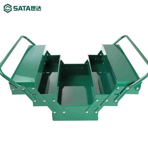 SATA 95104A 5-tip tool box 17 metal tool box industrial grade storage box