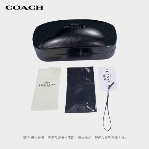 COACH【官方正品】眼镜太阳镜墨镜方形金属镜框女款0HC8368D51113661