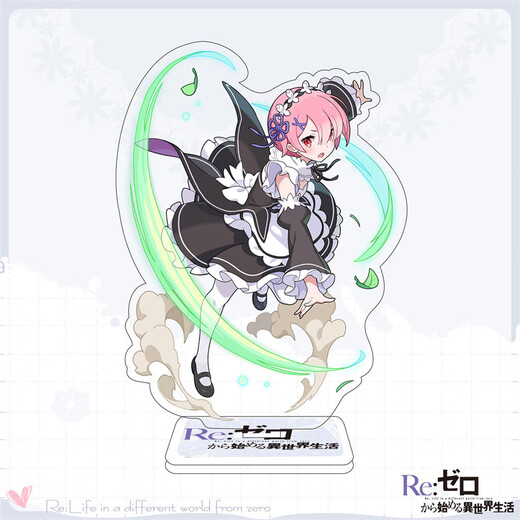 
Manke Meow started from scratch with a fan in another world, Ramrem RE0 big stand-alone acrylic desktop ornaments, Amilia 2, about 15cm big stand-alone