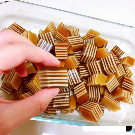 German high-end quality mold rectangular glass high temperature resistant steamable coconut juice thousand-layer cake steaming pot SN3890 rectangular 1500 suitable for 250 grams of horseshoe powder 0