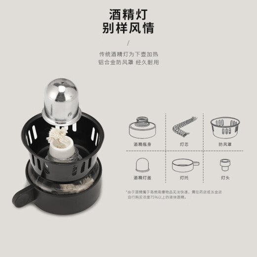 Mongdio siphon pot household siphon coffee pot set coffee machine manual TCA-3 person gift box