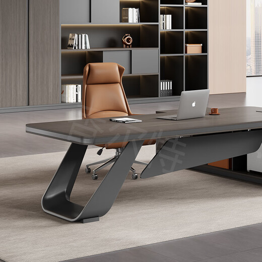 Saiguan boss desk simple modern president leader chairman office executive desk supervisor manager desk and chair combination 2.0 meters boss desk