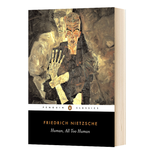 Penguin Black Classics-Serie, Philosophie-Sammlung, englische Originalversion. Penguin Black Classics, englische Version. Meditationen. Die menschliche Natur. Angst und zitternder Mensch, allzu menschlich