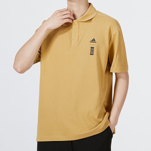 Adidas men's summer new lapel classic simple half-sleeved POLO shirt sports T-shirt HF1815 H13881 XS