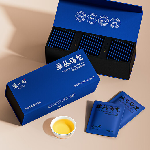 陈一凡 乌龙茶 潮州凤凰单枞 鸭屎香300g轻火礼盒装茶叶凤凰单丛
