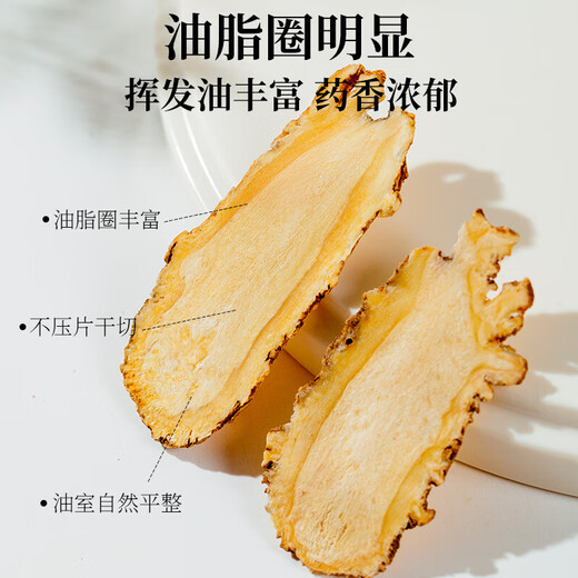Shennong Jinkang Angelica slices 50g, Gansu Minxian special-grade sliced ​​Angelica Chinese medicinal materials, genuine water-soaked health tea soup ingredients