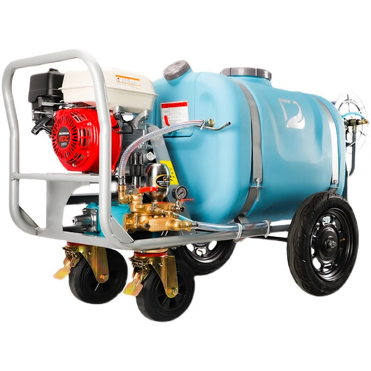 Cart garden disinfection Honda gasoline sprayer high-pressure agricultural new diesel integrated fruit tree pesticide sprayer Zongshen 300L gasoline engine + 30 meter pipe