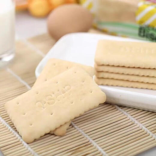 青食钙奶饼干山东青岛特产特制铁锌硒锌老式怀旧零食品高钙225g240g 特制225g*3包 675g