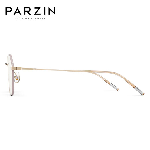 
PARZIN (PARZIN) can match myopia glasses frame, fashionable metal polygonal frame, small face 15738