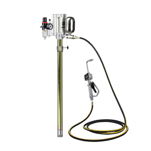 Xihuang pneumatic oil pump filling gun large barrel oil filler oil gun 55L+10+ metering oil gun DE-8075