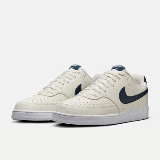 耐克（NIKE）耐克男鞋官方Court Borough减震耐磨防滑低帮运动鞋板鞋 HQ4867-101/深蓝白 41