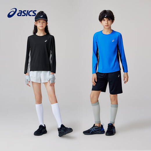 ASICS children's sports long-sleeved quick-drying T-shirt moisture-wicking antibacterial knitted inner wear spring 331251003049