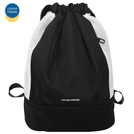 Lohas travel swimming bag dry and wet separation sports backpack men's basketball bag fitness bag drawstring backpack swimming bag football training bag