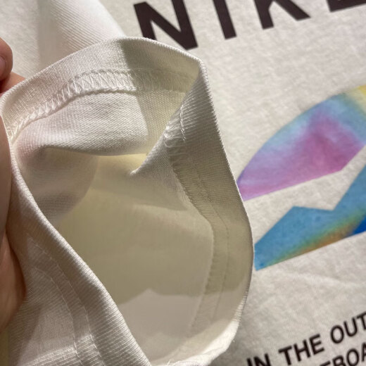 耐克（NIKE）夏季新款男装时尚简约宽松舒适透气休闲圆领休闲运动半袖上衣T恤 HF6172-133 2XL
