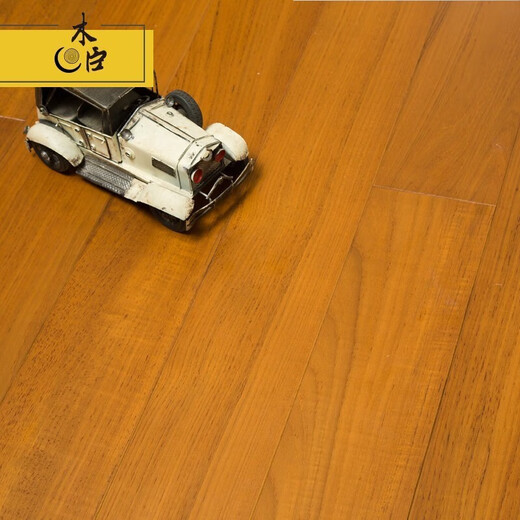 Muchen pure solid wood floor household locks floor heating maternity and baby grade environmentally friendly black walnut Myanmar teak log Myanmar teak flat lock 1050*148 customized square