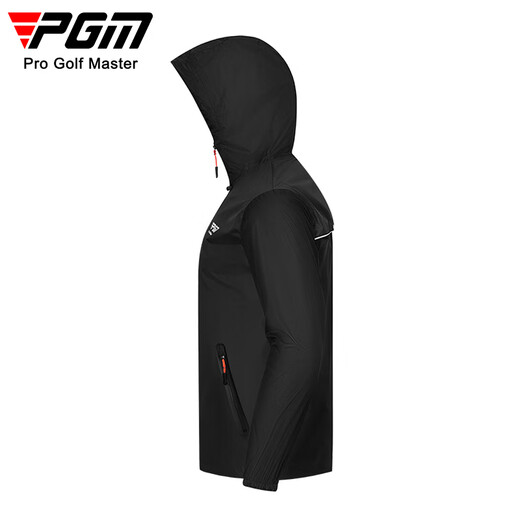 PGM高尔夫套装男款雨衣防雨全身装备上衣裤子整套服装 YF689-黑色 2XL