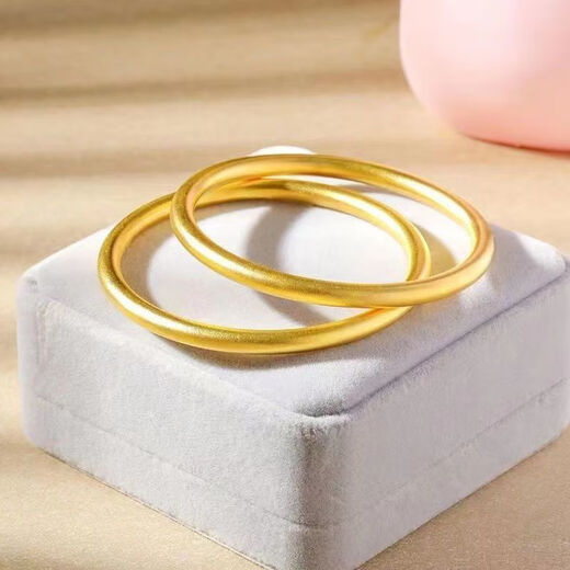 Shixiang Old Phoenix Gold Store Gold 9 Ancient Method Gold Bracelet Ancient Rhythm Inheritance Bracelet Solid and versatile Golden Marriage 56 Inner Diameter Suitable for 80-90 Jin [Jin equals 0.5 kg] Wear 30g counter for 15688 loss