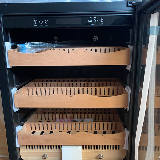 Gironde JC145 built-in cigar cabinet, wine cabinet, constant temperature wine cabinet, beverage cabinet, ice cream refrigerator, fresh cabinet, tea constant temperature refrigerator, household frequency conversion-stainless steel door single temperature wine cabinet, 51 bottles