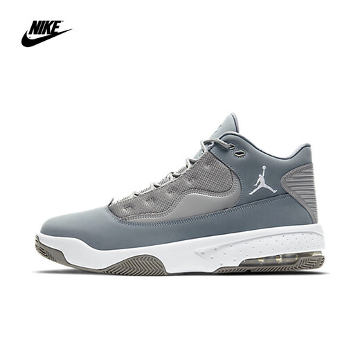 Nike (Nike) Jordan Max Aura 2 Chaussures de basket-ball pratiques résistantes aux hommes décontractées 6636-012 Authentiques CK6636-012 Gray 42.5 officiel