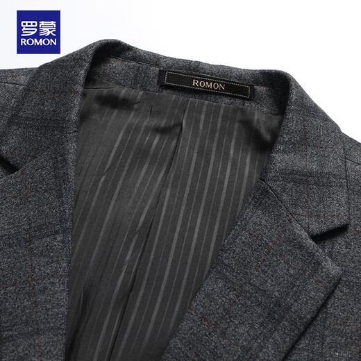 Romon suit men's four seasons slim professional formal wear men's elastic suit suit business wedding dress men's clothing