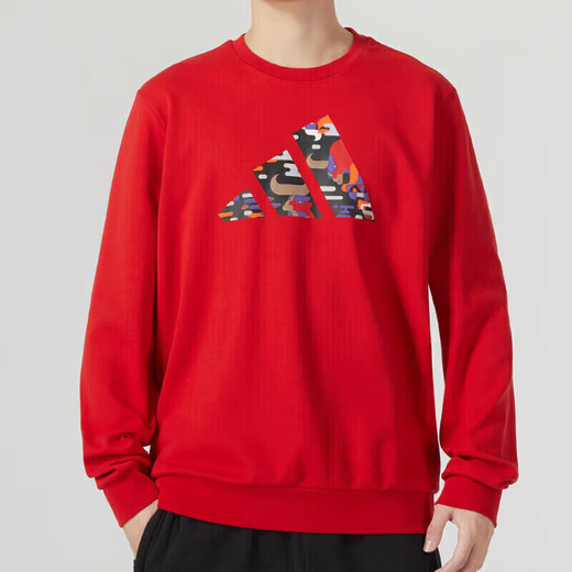 Adidas adidas Männer Sportset 24 Herbst Neuer runder Nackenpullover Pullover Casual Hosen zweiteiler GP1838+GK9226 XL