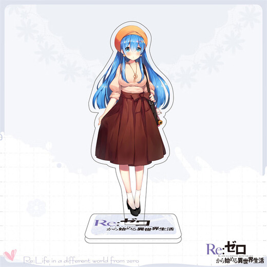 
Manke Meow started from scratch with a fan in another world, Ramrem RE0 big stand-alone acrylic desktop ornaments, Amilia 2, about 15cm big stand-alone
