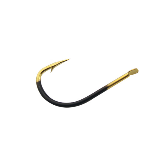 Ghost tooth Izu barbed fishhook spread with crooked mouth hook reinforced carbon steel small crucian carp carp hook fishing supplies black gold ghost tooth Izu 50 pieces No. 3